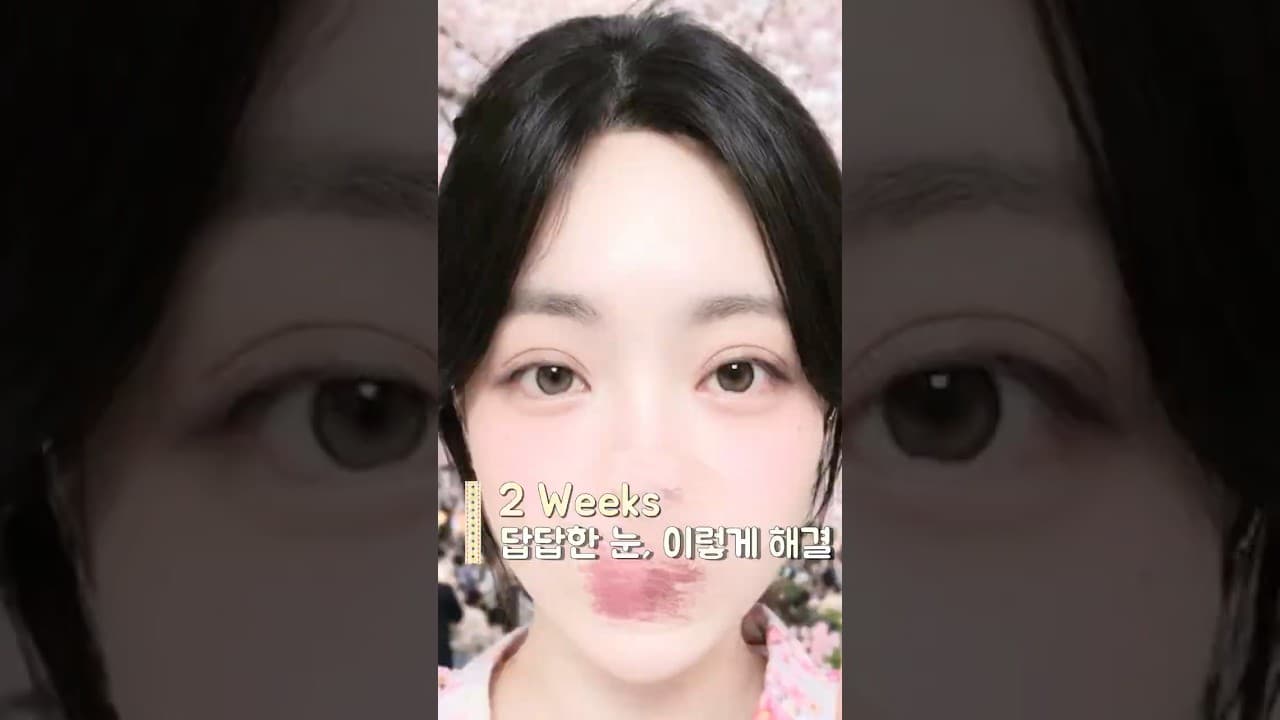 이마거상+임플란트 축소+비절개 쌍꺼풀 재수술+앞,뒷,밑트임 하셨습니다💗